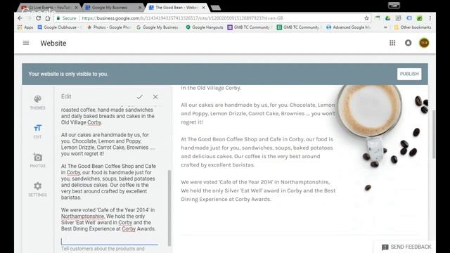 Free Google Website for your Business - How to Create your Google Website смотреть онлайн