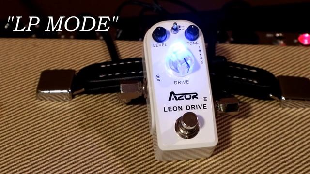 AZOR LEON DRIVE AP 316 Mini Guitar Overdrive Pedal Review смотреть онлайн