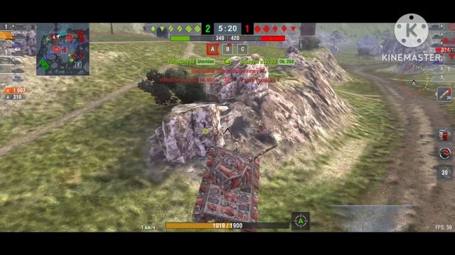 E 50M средний танк средний бой #wotblitz Wot Blitz смотреть онлайн
