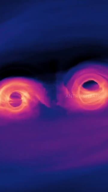 🚀Nasa Double trouble this☄️ #BlackHole Friday #space #science #technology смотреть онлайн