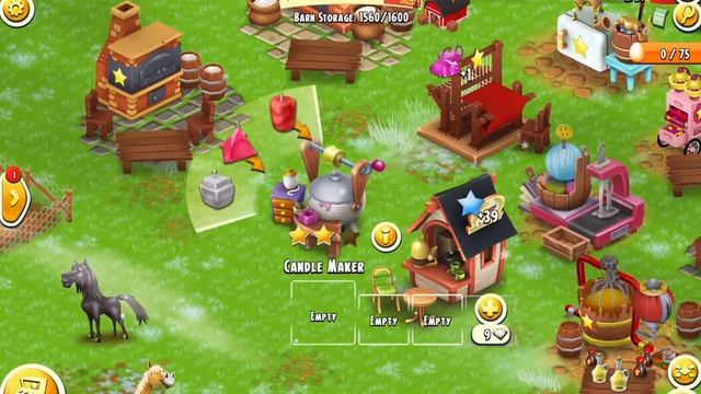 헤이데이 Level 71 Gameplay #12 - Special the wheel and upgrade barn смотреть онлайн