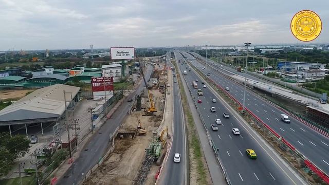 Progress for October 2022, 14th installment, Lam Luk Ka Intersection Optimization Project смотреть онлайн