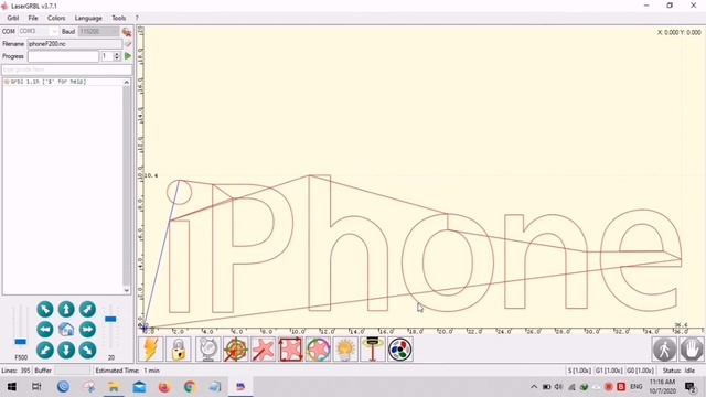 اضافة ازرار مخصصة جاهزة لبرنامج LaserGRBL смотреть онлайн