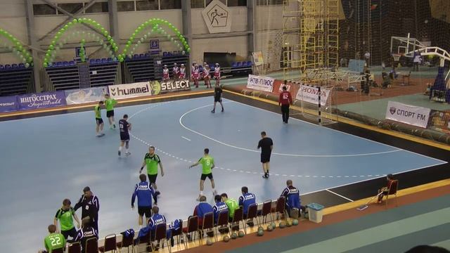 Гандбол ЧР Пермские медведи - СКИФ(Краснодар)19.11.2014 г. 1 пер. смотреть онлайн