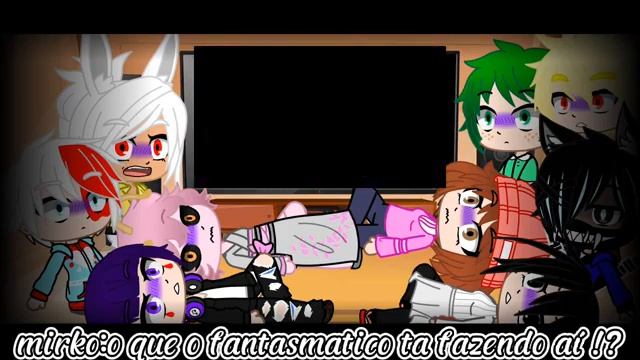 BNHA REAGINDO AO RAP DO ALBEDO, VILGAX E ZS' SKAYR.