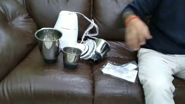Bajaj Rex 500-Watt Mixer Grinder with 3 Jars (White)- Review & Unboxing RUN-03 смотреть онлайн