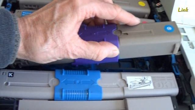 Replacing Toner Cartridge Oki C310 MC352 MC360 C510 C530
