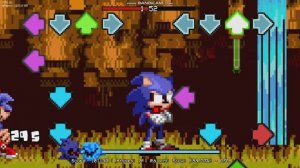 FNF | sonic.exe you cant run rerun fan chart | made by Santi