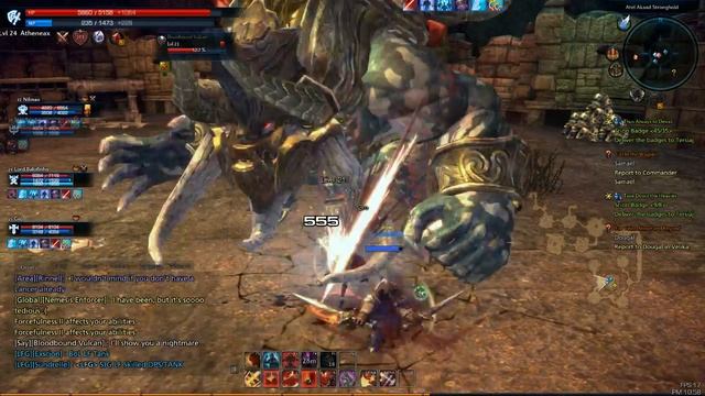 Tera Online - BoL -Bloodbound Vulcan Boss....... Castanic Berserker lvl 24 смотреть онлайн