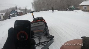 Мотобуксировщик. Тест скорости мотобуксировщика