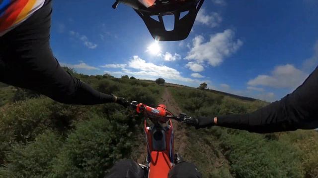 2021 CRF450r Brooklands MX track 4K смотреть онлайн