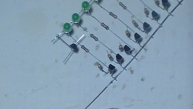 How to make 40 levels VU METER LED without IC смотреть онлайн
