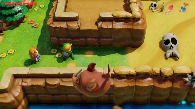Zelda: Link's Awakening (Switch) #12 - Despertando a la morsa - Gameplay comentado смотреть онлайн