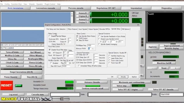 Mach3 Tutorial - Modulo laser PWM con G-CODE M3 - Configurazione parametri di potenza смотреть онлайн