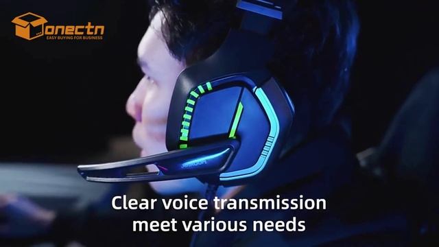 Joyroom JR-HG1 Wired gaming headset with Led Light in-line control easy смотреть онлайн