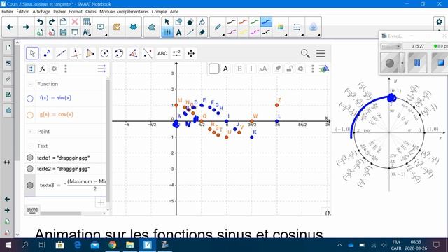 Cours 2 Sinus, cosinus et tangente, fonctions trigonométriques de base (sinus et cosinus) смотреть онлайн