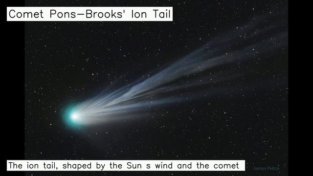 Comet Pons-Brooks' Ion Tail - 03-26-2024 смотреть онлайн