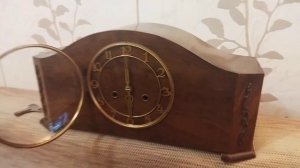 Часы каминные настольные с боем Германия