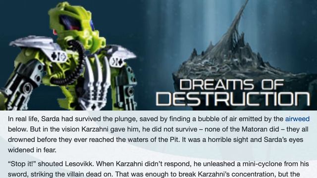 BIONICLE: Dreams of Destruction: Chapter 4 смотреть онлайн
