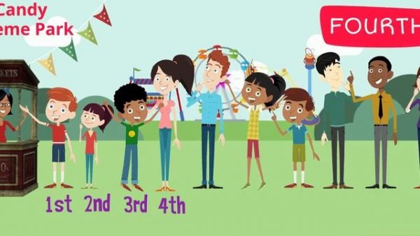 | Ordinal Numbers | ordinal numbers for kids | Ordinal Numbers 1 - 10 | Mathematics |