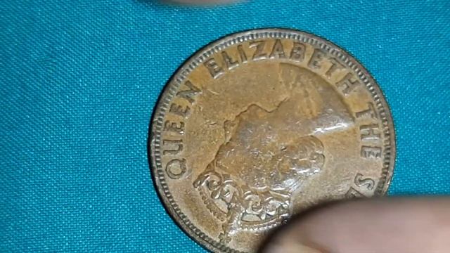 5 cents bronze coin of Seychelles islands of British ruler Queen Elizabeth the 2nd of 1968 смотреть онлайн