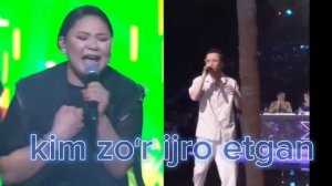 X FACTOR UZBEKISTAN// HAYRINISO AKBAROVA VS JAVLON SAPAYEV SUPER FINALDA🎊