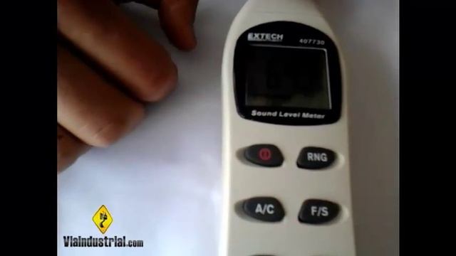 Sonómetro digital 407730 NIST de Extech смотреть онлайн