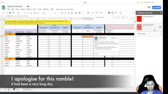 Creating a Report Comment Bank with Google Sheets: Part 2 смотреть онлайн