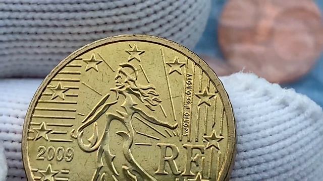 50 cent 2009 France - IN Top rare euro coin смотреть онлайн