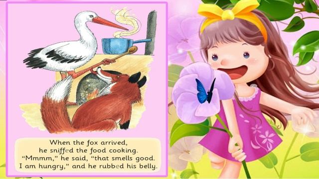 The Fox and the Stork || Faz Learning Centre смотреть онлайн