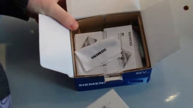 Siemens REV200S -Doboz tartalma смотреть онлайн