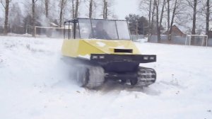Вездеход на гусеничном ходу