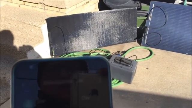 Topsolar Flexible Solar Panel 100W Monocrystalline Bendable Watt Test смотреть онлайн