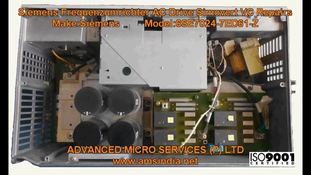 Siemens Frequenzumrichter 6SE7024-7ED61-Z AC Drive Simovert VC Repairs @ AMSindia.net смотреть онлайн