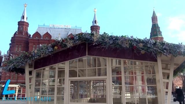 Подготовка к фестивалю Крымская весна на Манежной площади смотреть онлайн