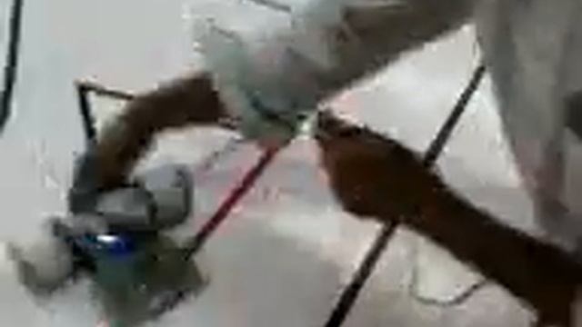 Giga line follower robot test 6 смотреть онлайн