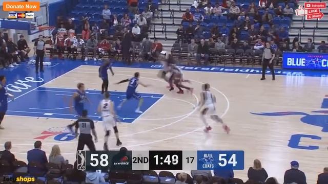 Briante Weber 19 points Highlights vs Delaware Blue Coats смотреть онлайн