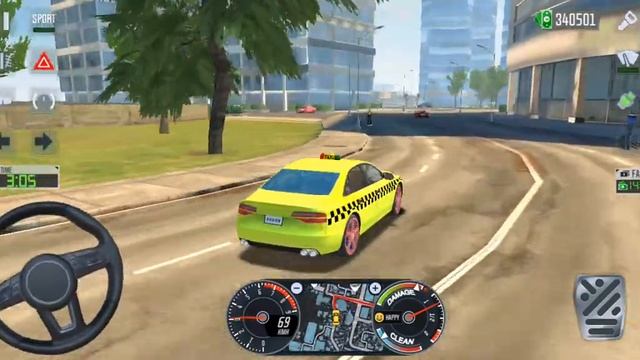 Taxi SIM 2020 | Audi A7 Isolated Car Simulator Driving Miami City Android Gameplay смотреть онлайн