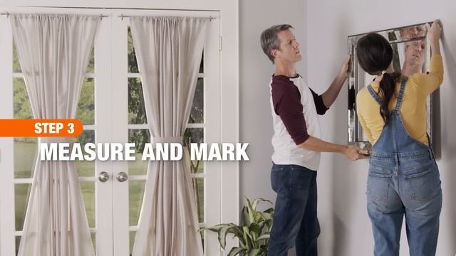 How to Hang a Heavy Mirror | The Home Depot смотреть онлайн