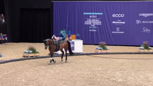2022 World Championships Vaulting  FRA Lambert Leclezio