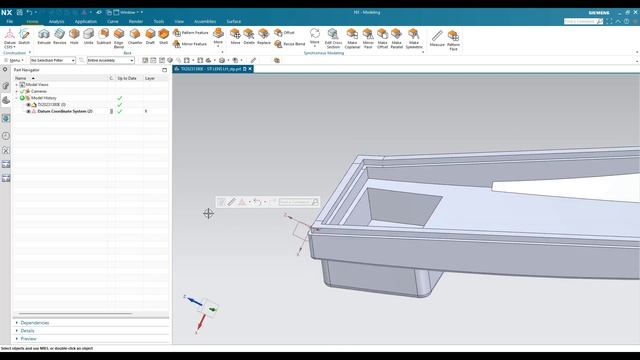 Siemens Unigraphics NX- Tips and Tricks || Orient model to any view смотреть онлайн