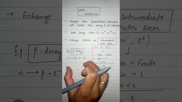 Particle Physics | L-04 | Weak Interaction | Intermediate Vector Boson | Fundamental Interactions смотреть онлайн