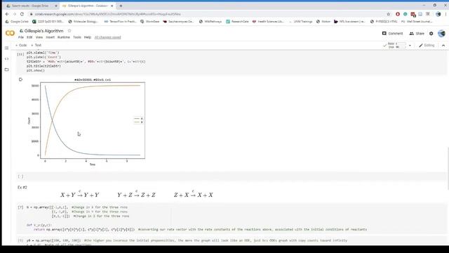Stochastic Process Modeling using Gillespie Algorithms in Python: Oscillator Intro PT2 смотреть онлайн