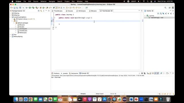 Loose Coupling & Tight Coupling in Core Java | Spring Framework Prerequisite | Memory Allocation смотреть онлайн