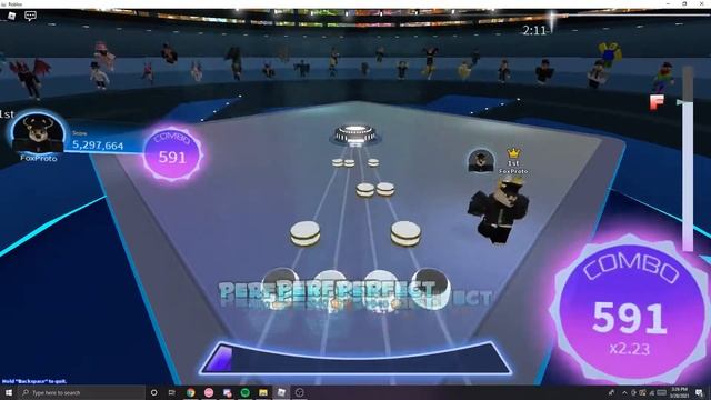 DIFFICULTY 35 IN ROBEATS 98% (LeaF Style Super Mashup EX Hard) смотреть онлайн