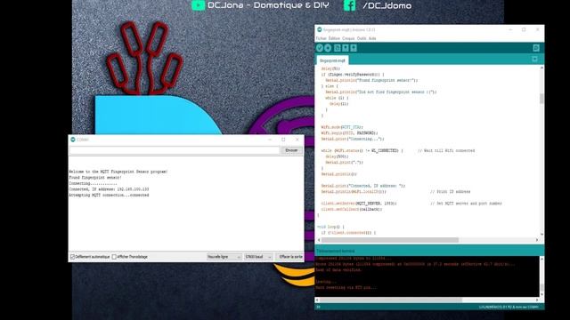 Un Lecteur d'empreinte pour votre maison connectée - Fingerprint Sensor avec Home Assistant смотреть онлайн
