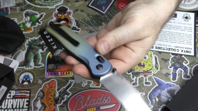 Monthly Knife Club Onyx - March 2023 - Kizer Azo Drop Bear - Unboxing & Review смотреть онлайн