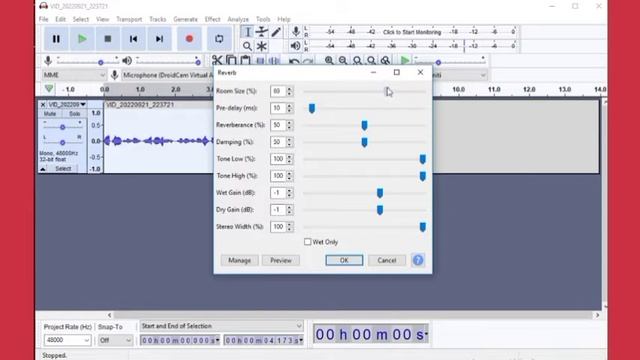 Audacity Reverb | audacity reverb settings for vocals | audacity reverb settings for singing смотреть онлайн