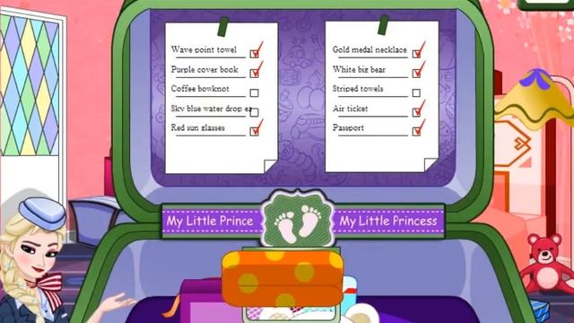 Frozen Elsa Stewardess Walkthrough (Эльза стюардесса) смотреть онлайн