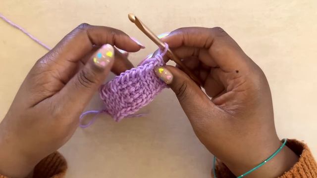 TUNISIAN CROCHET BASKETWEAVE STITCH // Step By Step Crochet Stitch Tutorial [TL Yarn Crafts смотреть онлайн